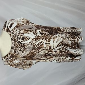 Chico's Abstract Print Blouse